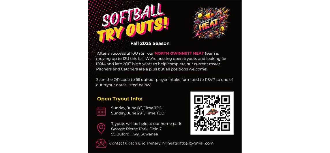 12U Travel Softball Tryouts