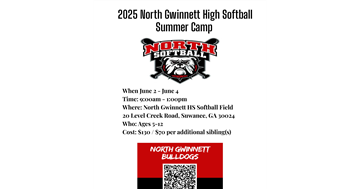 2025 NGHS Summer Softball Camp