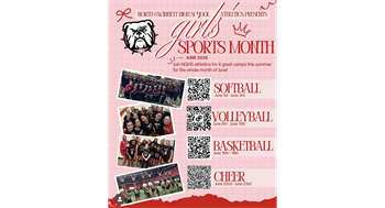 NGHS Girls Sports Month!
